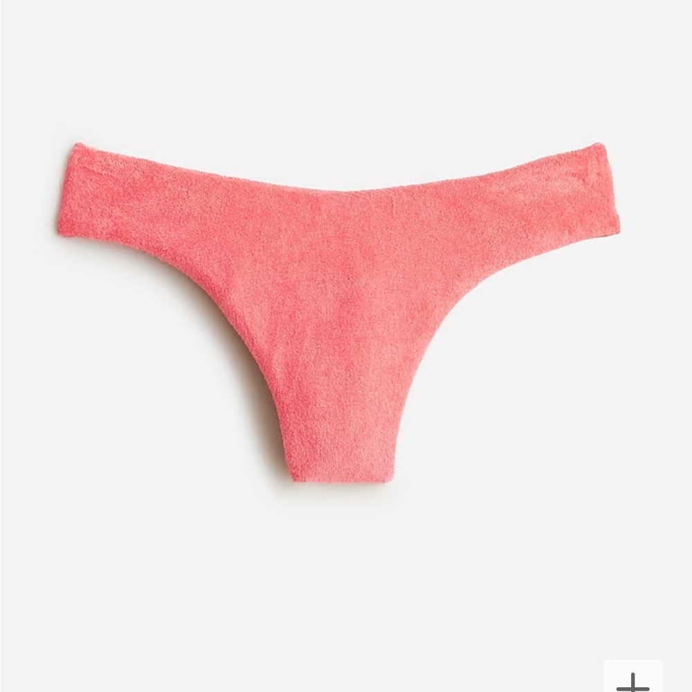 J. Crew Women’s Plus Size Curved Waist Cheeky Bikini Bottoms Size 3X